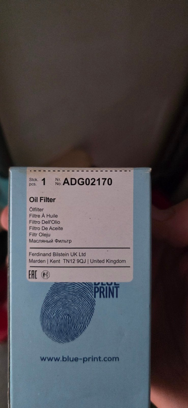 Olie Filter ADG02170 - Nieuw in verpakking, Auto-onderdelen, Filters, Ophalen, Nieuw, Opel