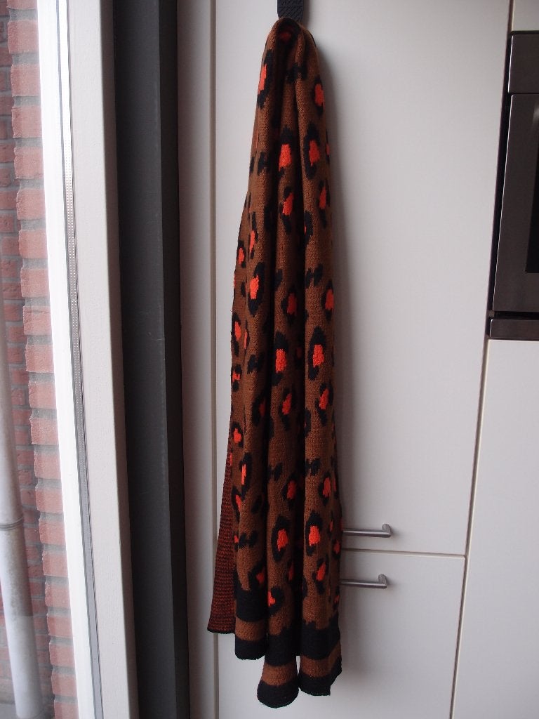 Erg mooie Shoeby dames panter sjaal twee kanten draagbaar, Maat 38/40 (M), Ophalen of Verzenden, Zo goed als nieuw, Shoeby