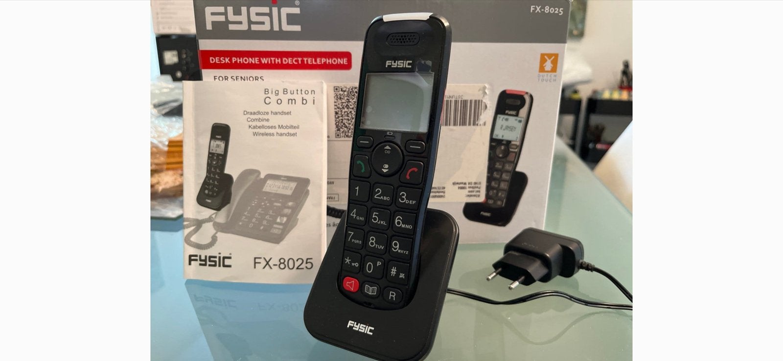 Handset voor Fysic FX-8025, Telecommunicatie, Ophalen of Verzenden, Zo goed als nieuw, 1 handset