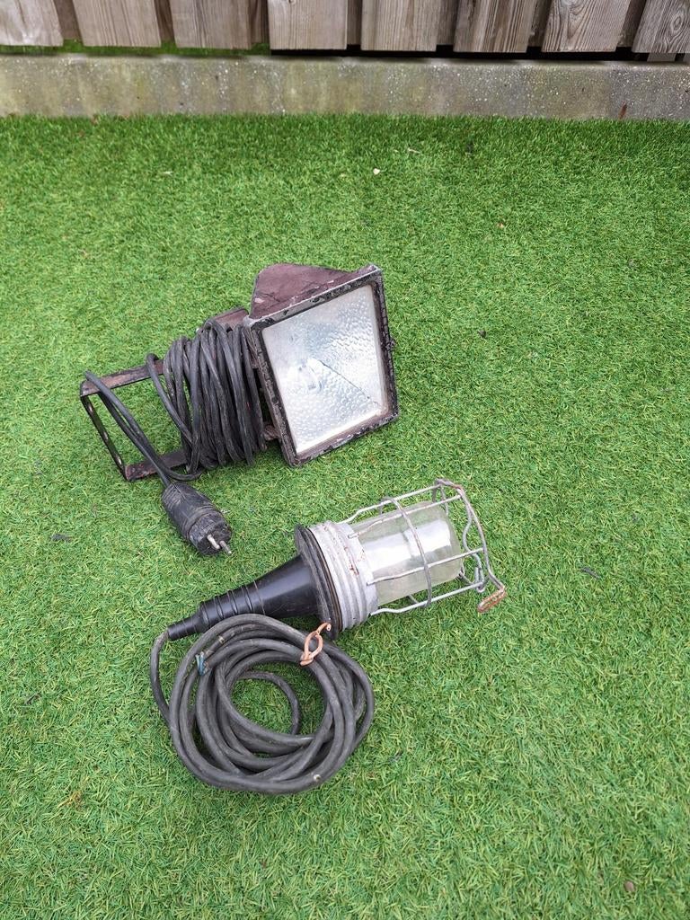 Bouwlamp en looplamp, Ophalen of Verzenden, Gebruikt, Lamp