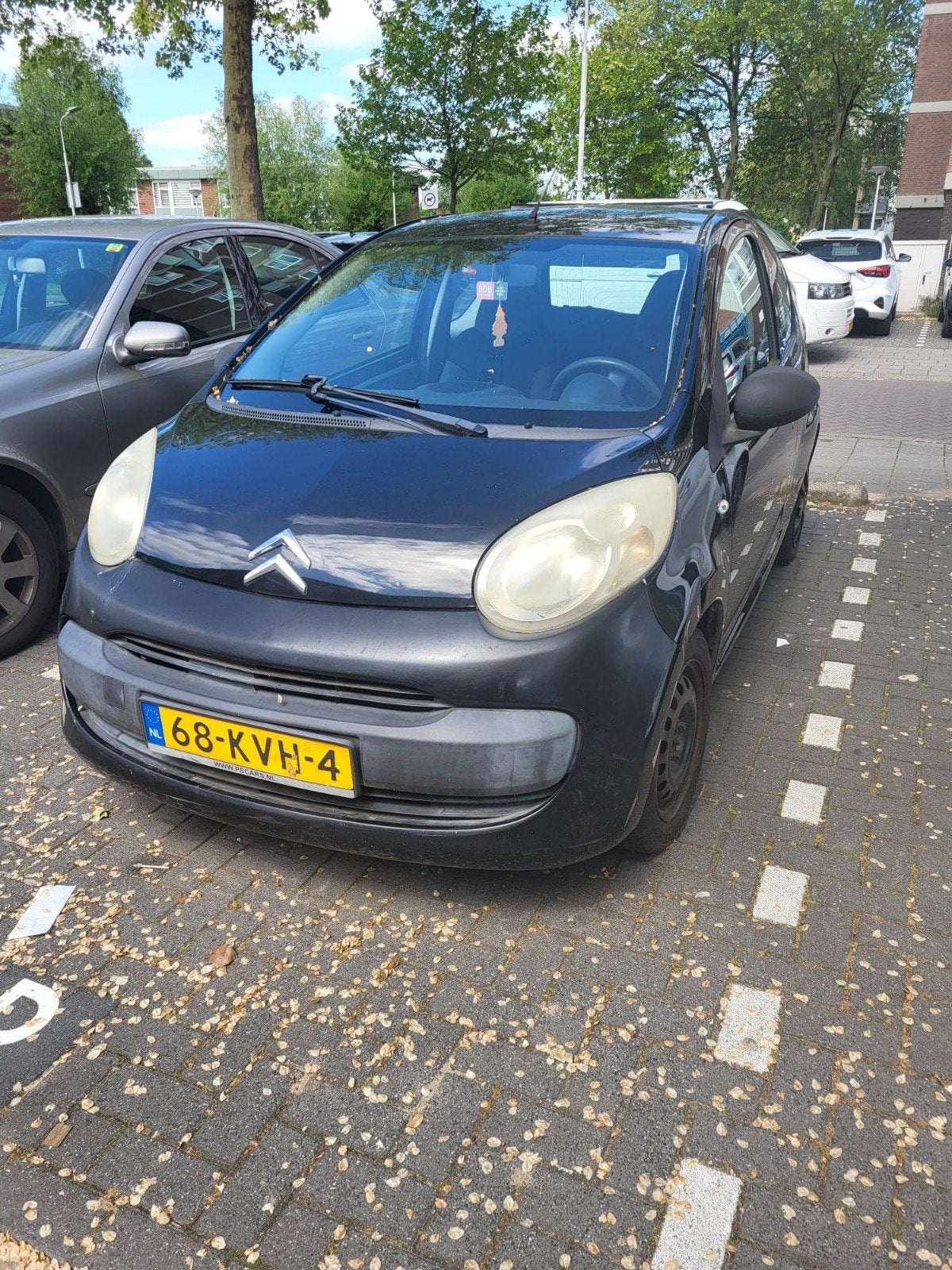 Citroën C1 1.0 3-DRS 2007 Zwart, Voorwielaandrijving, 765 kg, 4 stoelen, C1