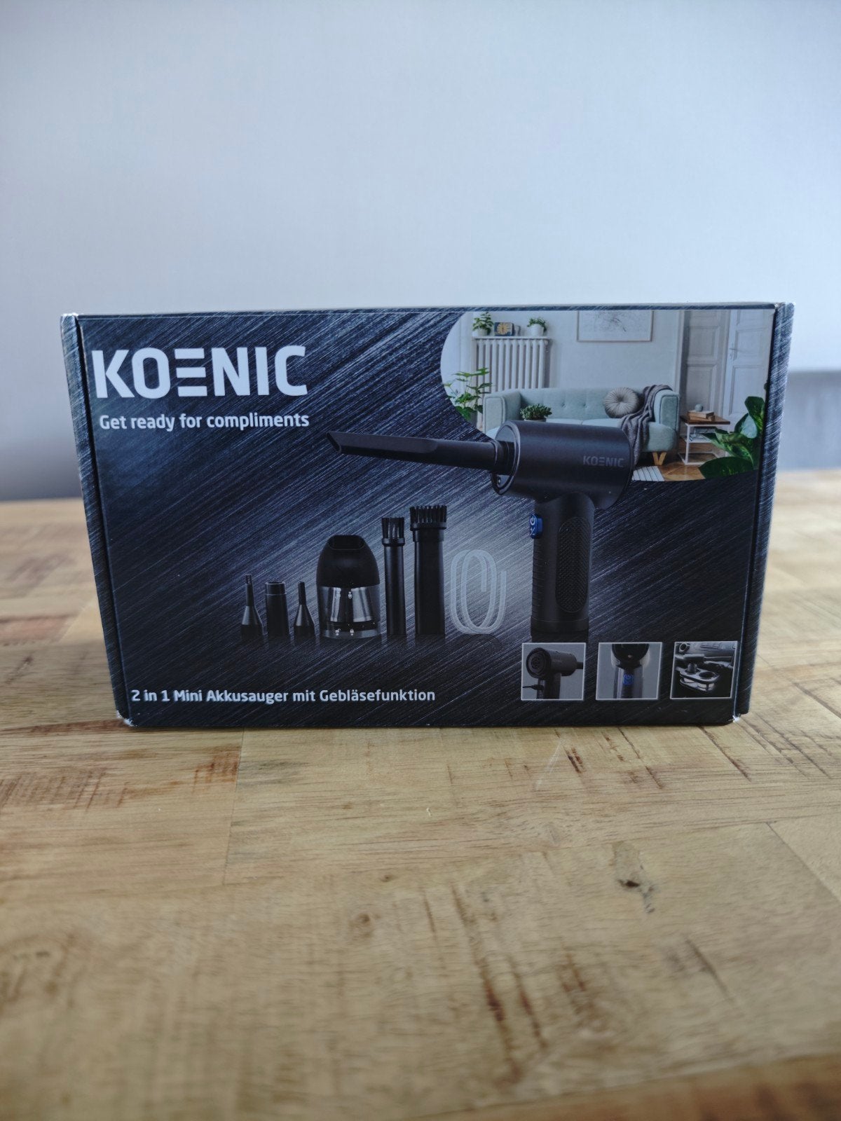 Koenic kruimeldief/hand stofzuiger nieuw in doos, Witgoed en Apparatuur, Ophalen of Verzenden, Nieuw
