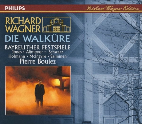 Wagner die walküre boulez 3cd 434 422-2 complete opera, Verzenden, Classicisme, Zo goed als nieuw, Overige typen