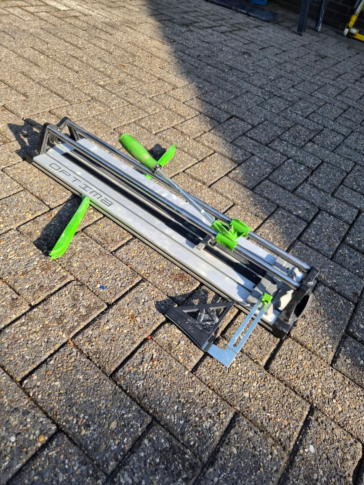 Rubi Optima tegelsnijder, Doe-het-zelf en Verbouw, Ophalen, Gebruikt, 60 cm of meer, Minder dan 5 m²