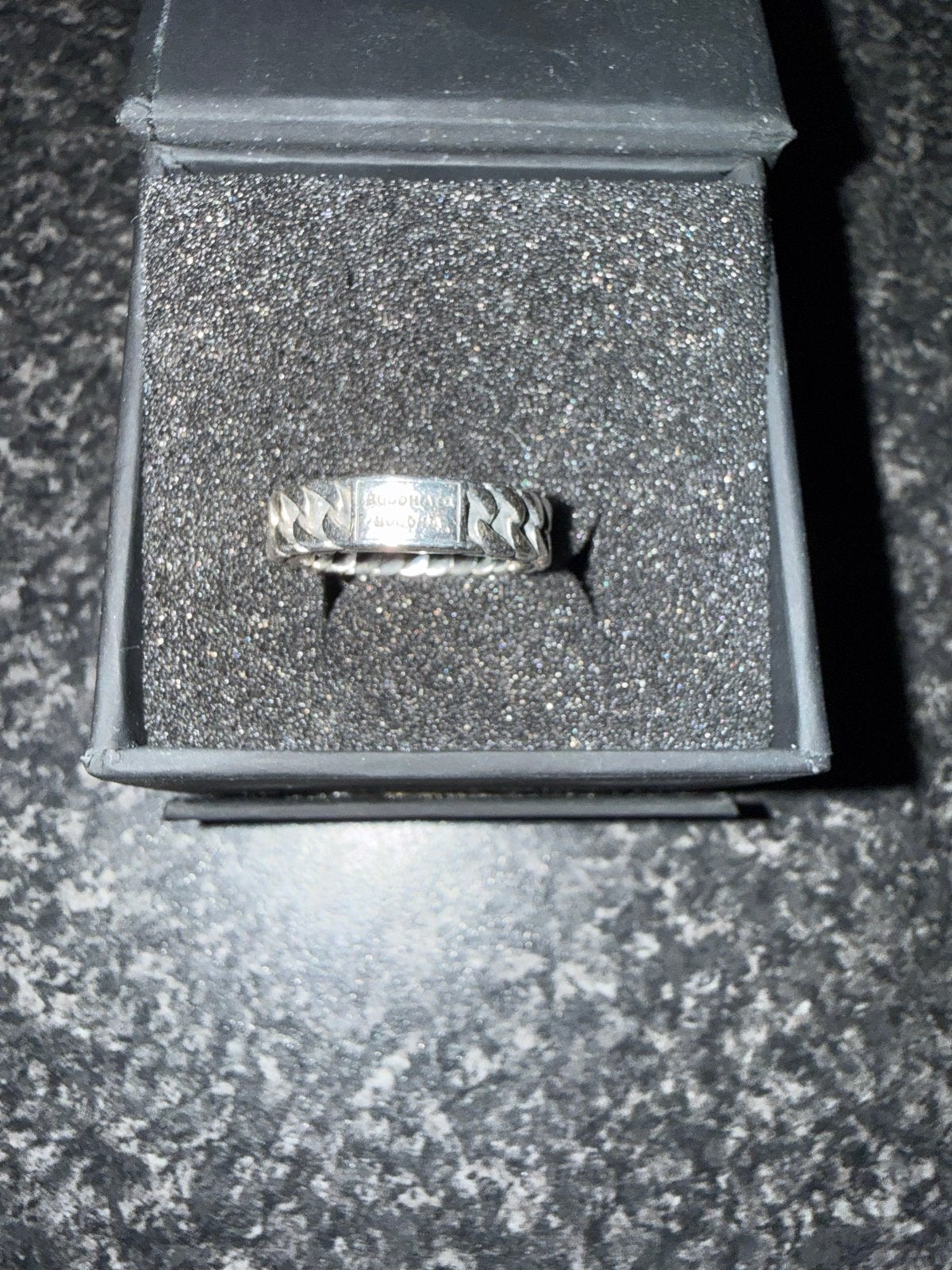 Buddha to Buddha Chain XS Ring Maat 18 Zilver, 18 tot 19, Ophalen of Verzenden, Zo goed als nieuw, Dame of Heer