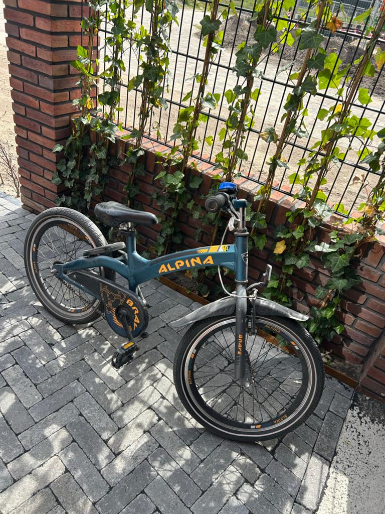 Alpina kinderfiets 20 inch - Stoere fiets voor avonturiers, Ophalen of Verzenden, Gebruikt, 20 inch of meer