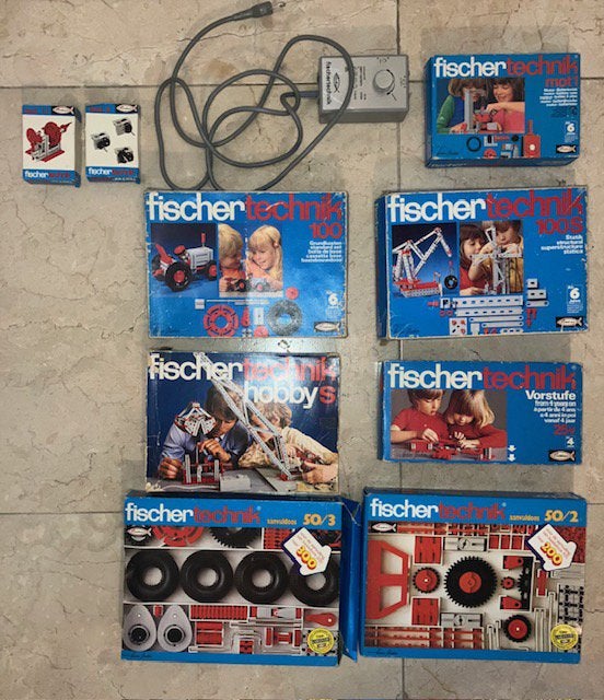 Fischer Technik, Ophalen, Gebruikt, Bouwen