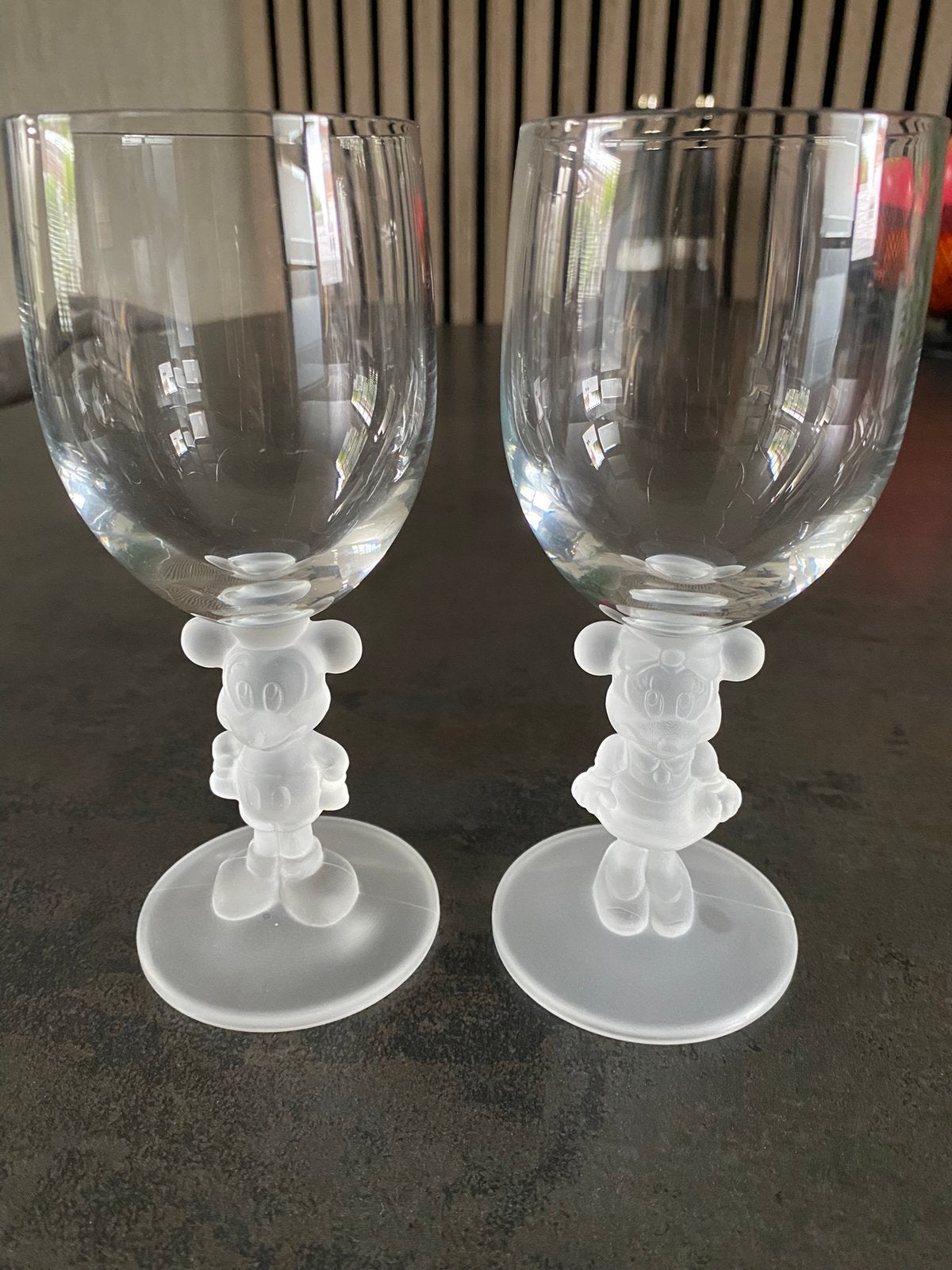Wijnglazen, Verzamelen, Disney, Ophalen, Mickey Mouse, Zo goed als nieuw, Servies