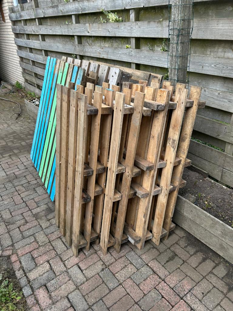 Gratis pallets ophalen, Ophalen, Overige houtsoorten, Minder dan 200 cm, Pallet