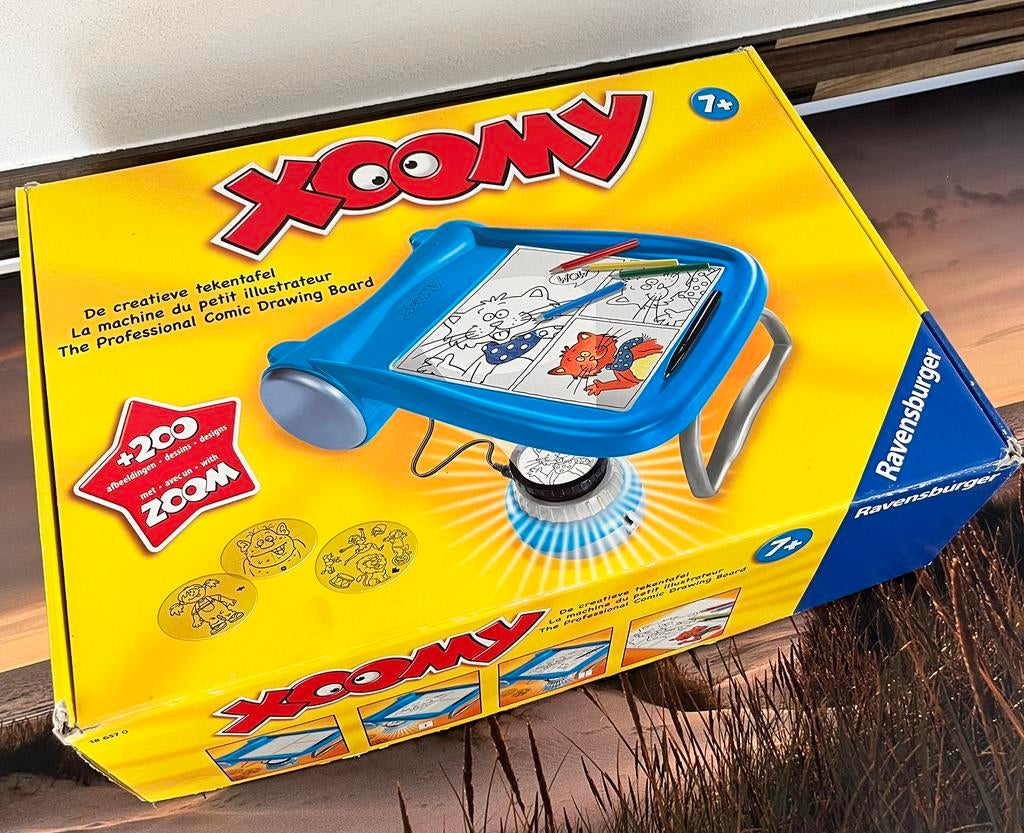 Ravensburger Xoomy tekenmachine/-tafel, Ophalen of Verzenden, Gebruikt, Knutselen, Met licht