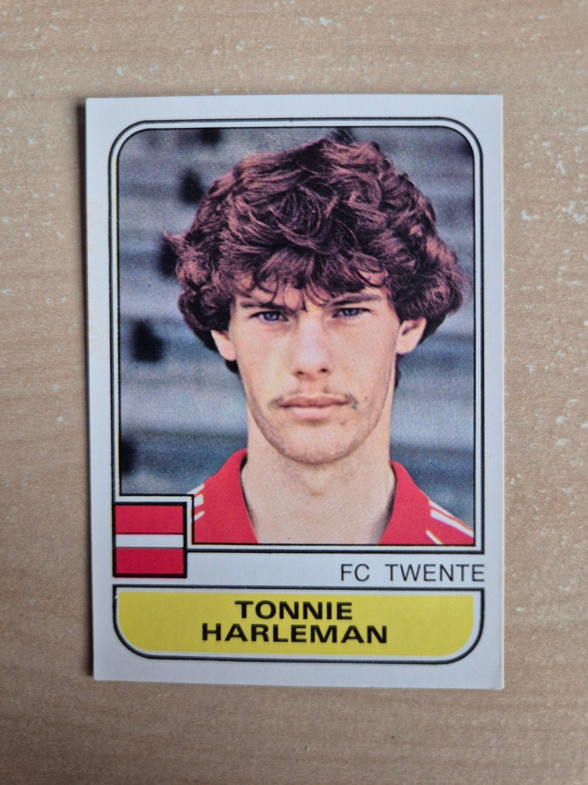 Panini Voetbal 82 Tonnie Harleman FC Twente, Ophalen of Verzenden, Zo goed als nieuw, F.C. Twente, Poster, Plaatje of Sticker