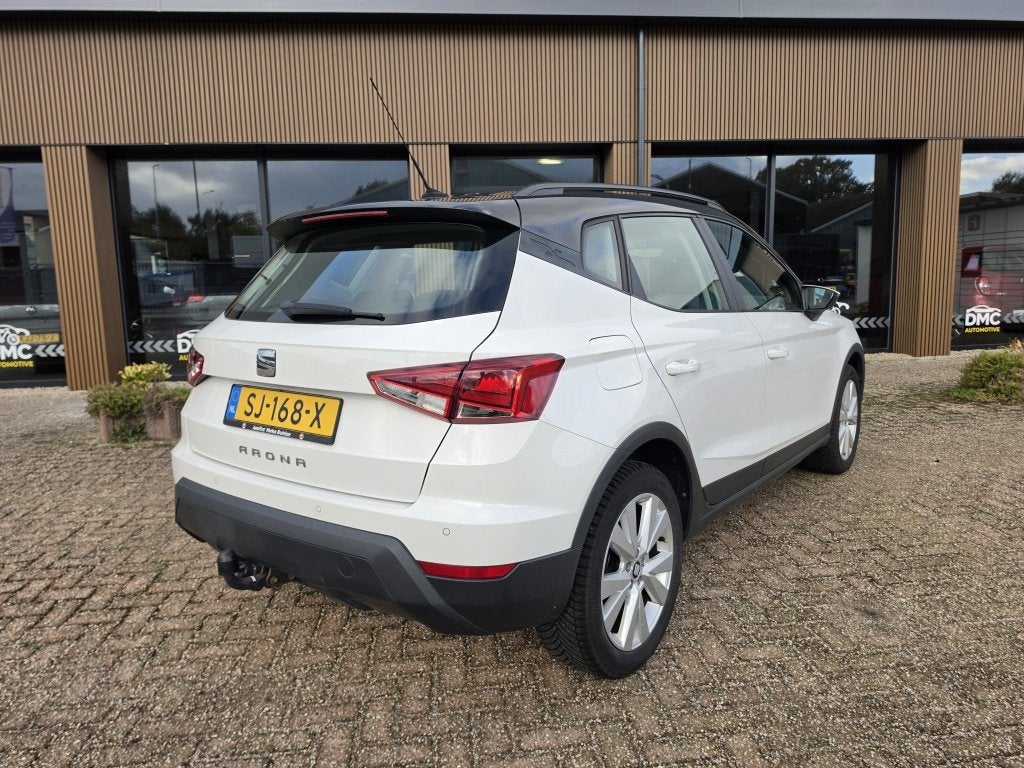 Seat Arona 1.0 TSI Style Launch, Keurmerk '100% Onderhouden', Stof, Gebruikt, Origineel Nederlands