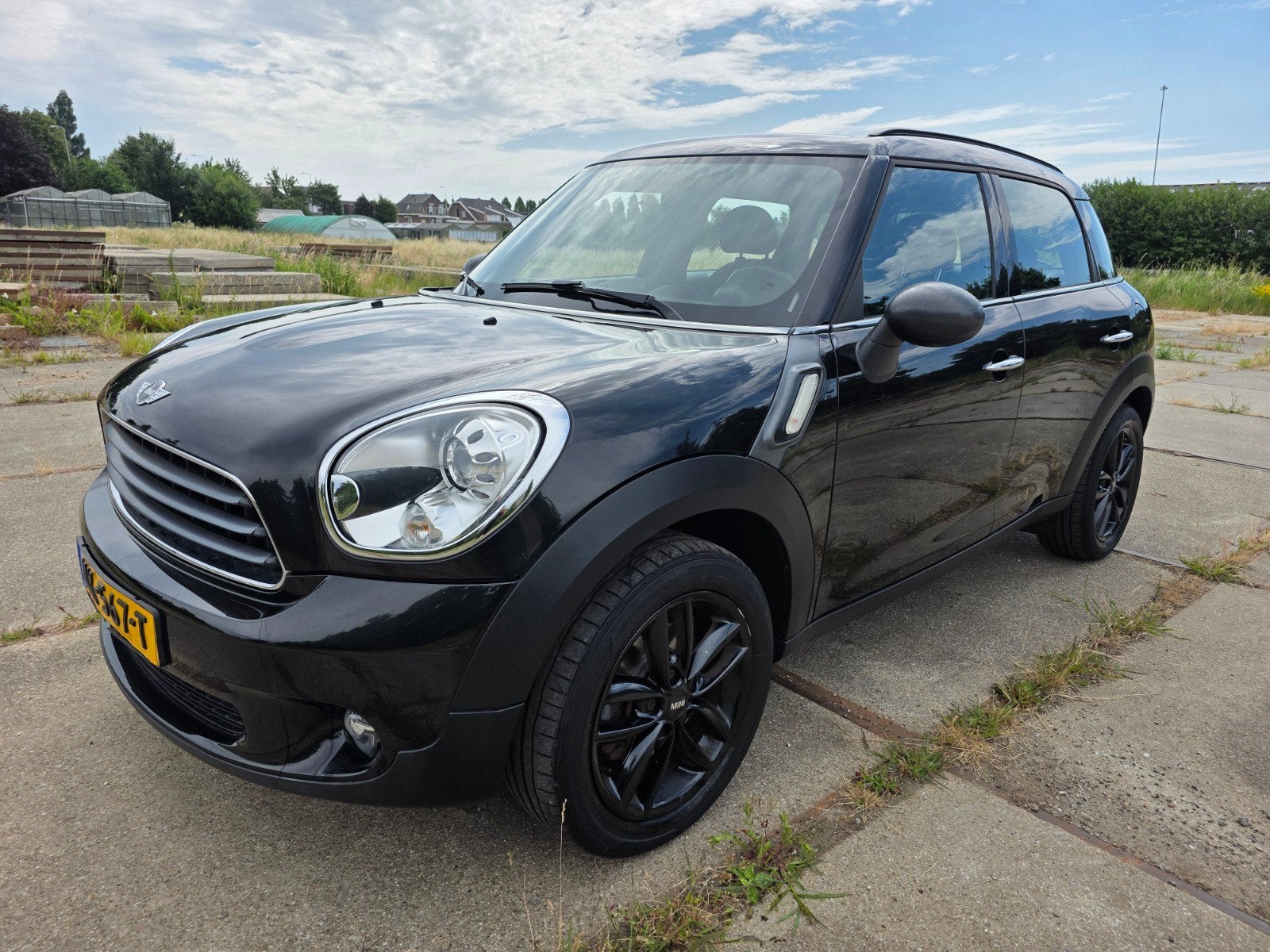 Mini Countryman 1.6 ONE 2012 Zwart, Auto's, Mini, Voorwielaandrijving, Zwart, 98 pk, Bedrijf