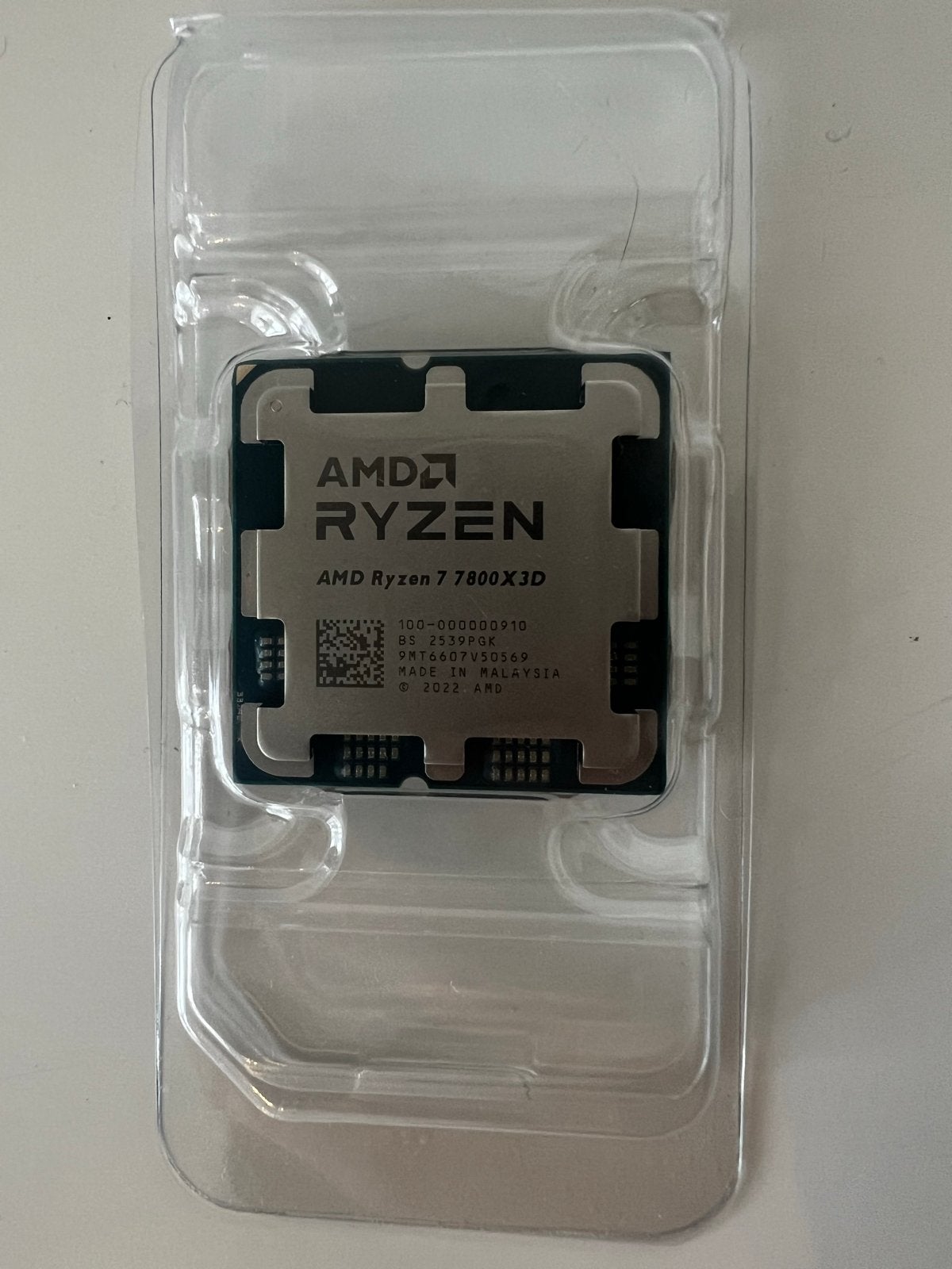 AMD Ryzen 7 7800X3D Processor, Computers en Software, Processors, Nieuw, 8-core, 4 Ghz of meer, Ophalen of Verzenden