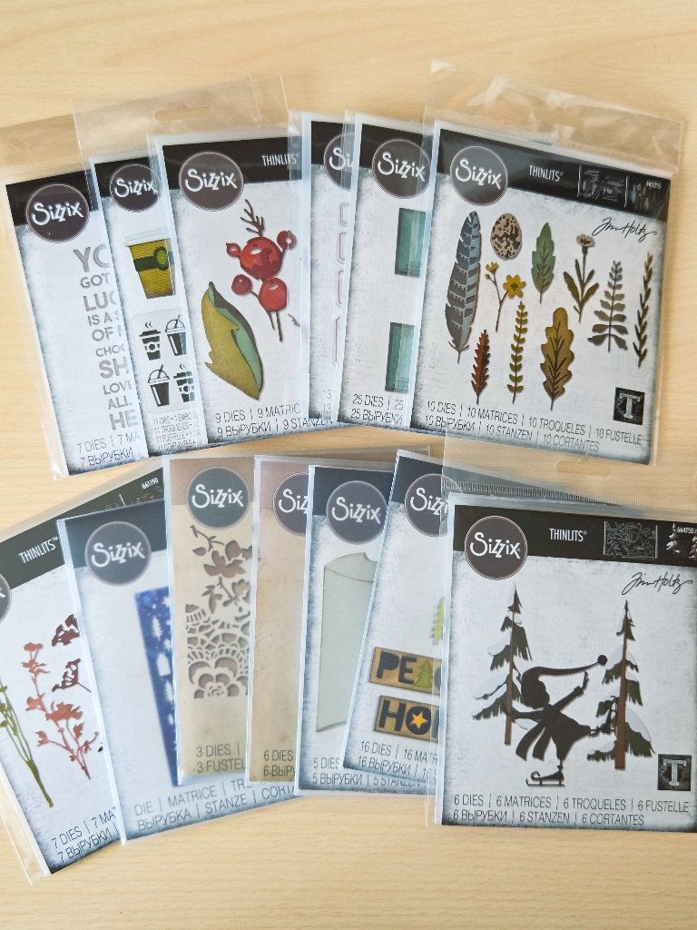 Sizzix Tim Holtz Dies, Hobby en Vrije tijd, Ophalen of Verzenden, Nieuw, Frame of Mal, Sizzix