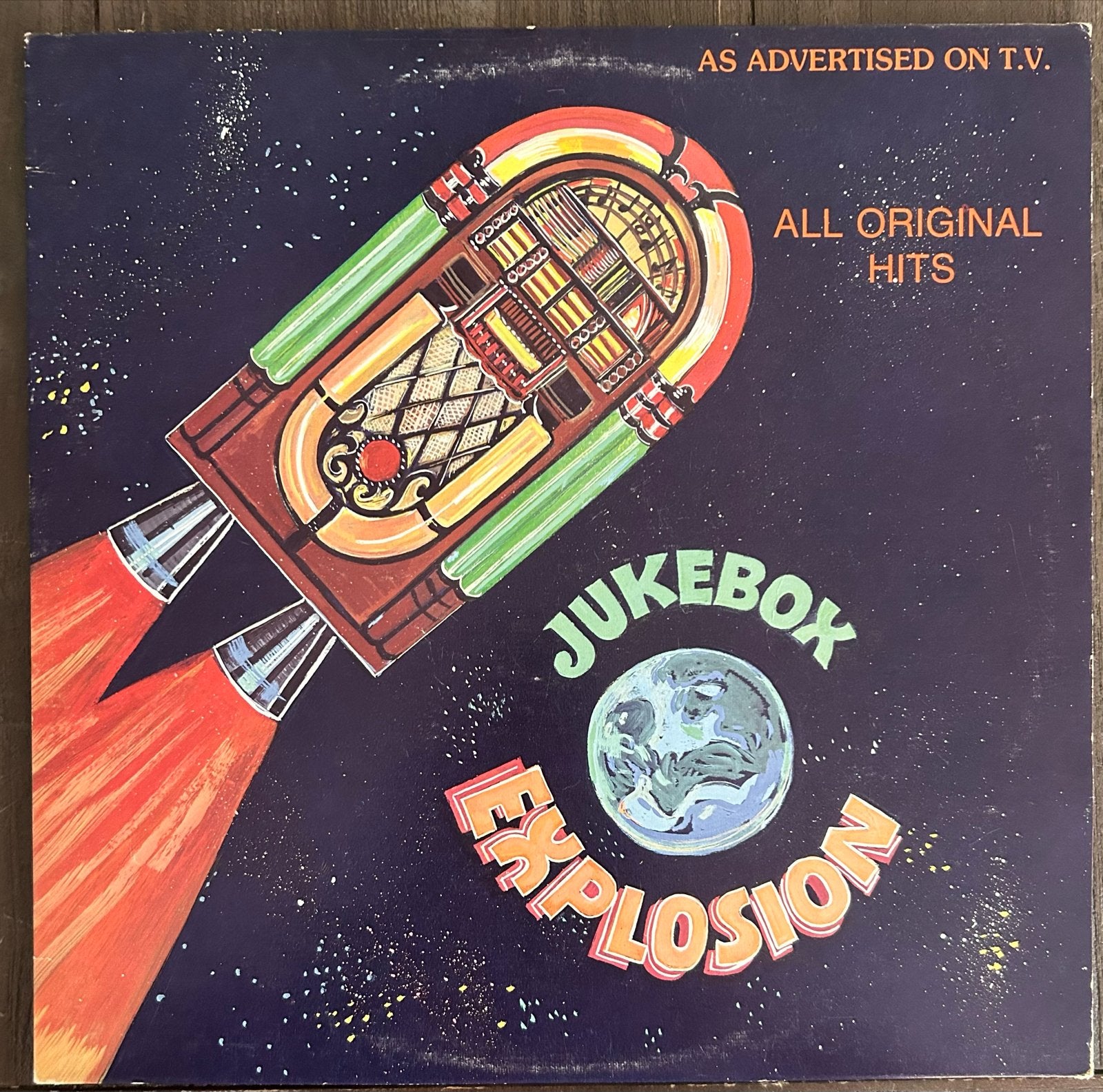Jukebox Explosion - All Original Hits LP (1979), LP, Gebruikt, Pop, Ophalen of Verzenden