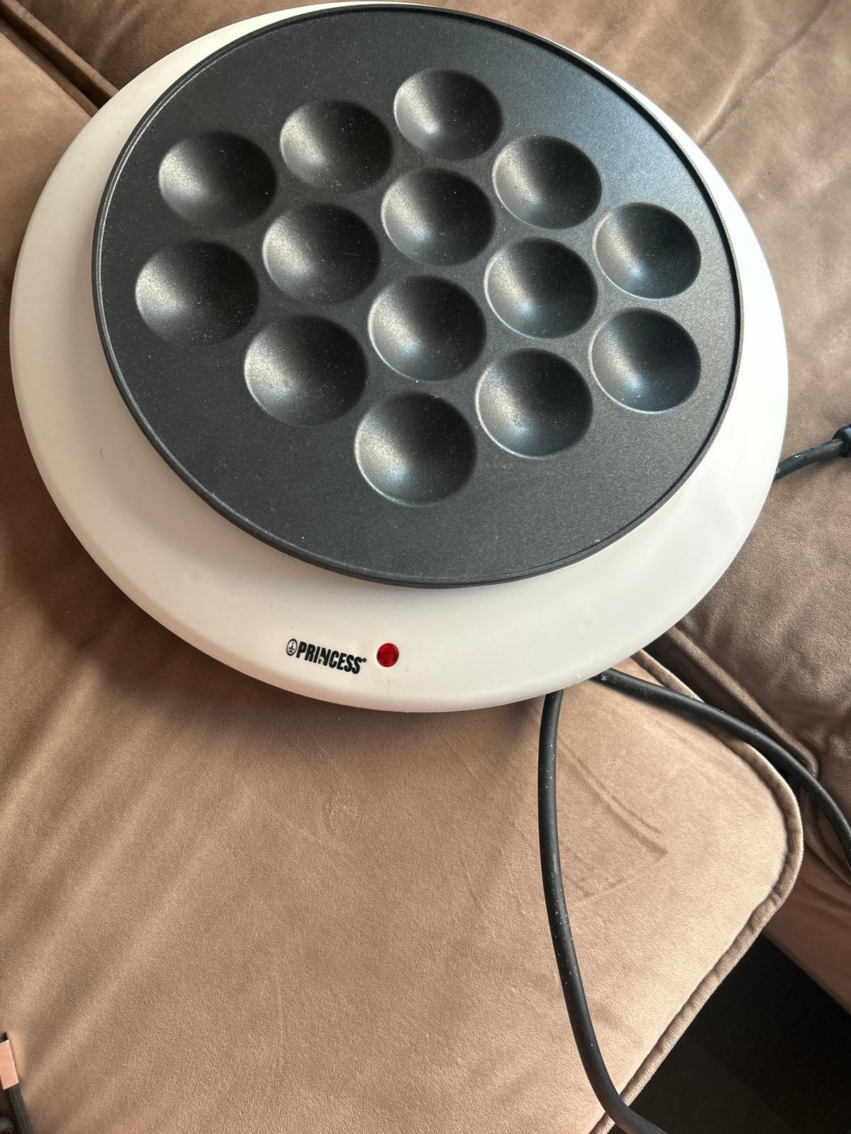 Princess Elektrische Poffertjes Pan - Zo goed als nieuw, Ophalen of Verzenden, Zo goed als nieuw