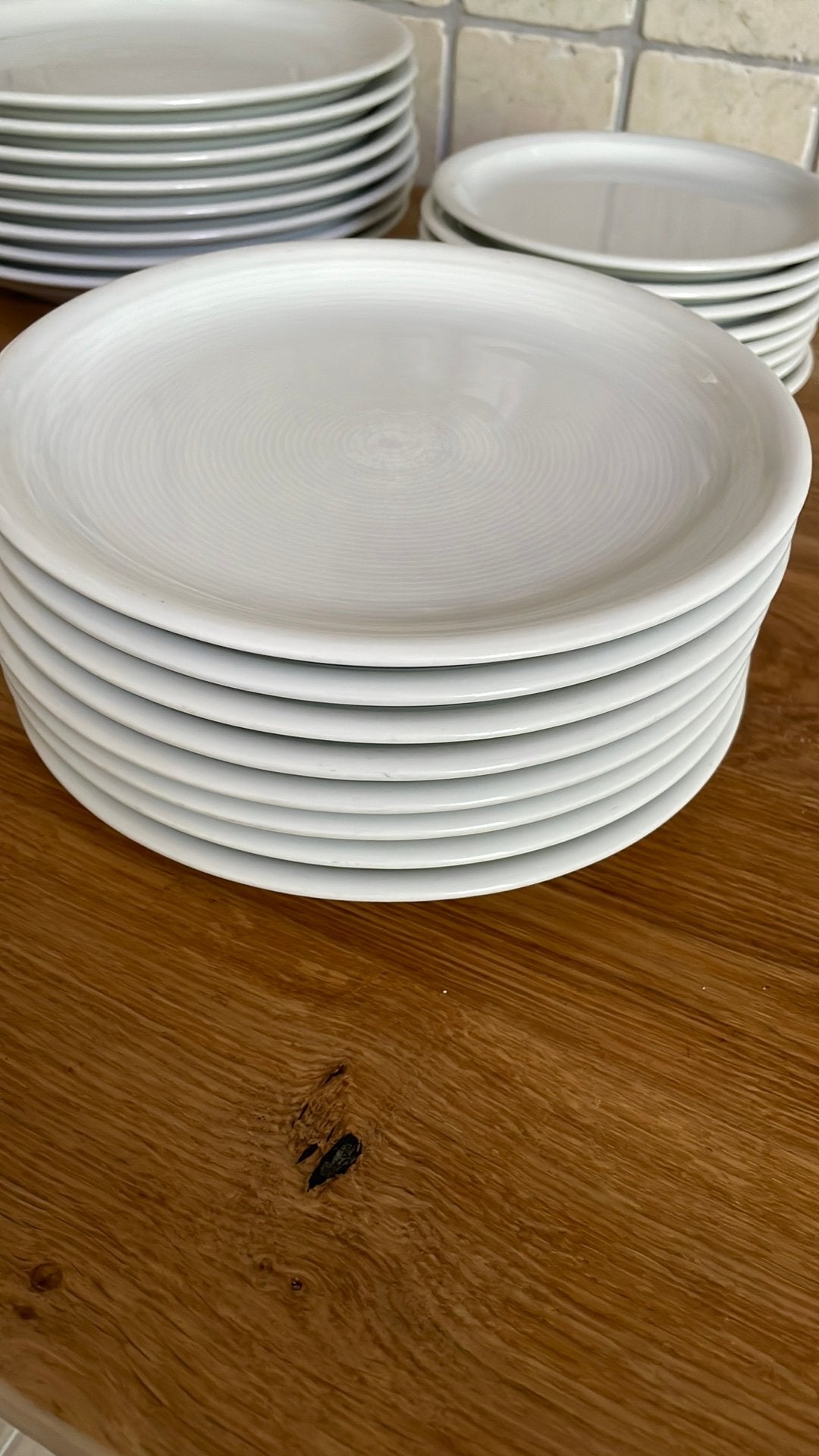 Ontbijtborden 20 cm thomas trend wit, Ophalen, Zo goed als nieuw, Bord(en), Overige stijlen