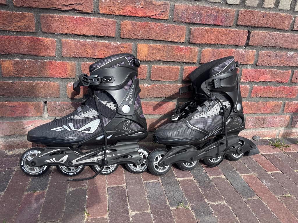 Fila Inline Skates - Zwart/Grijs - Maat 45, Ophalen, Heren, Nieuw, Inline skates 4 wielen
