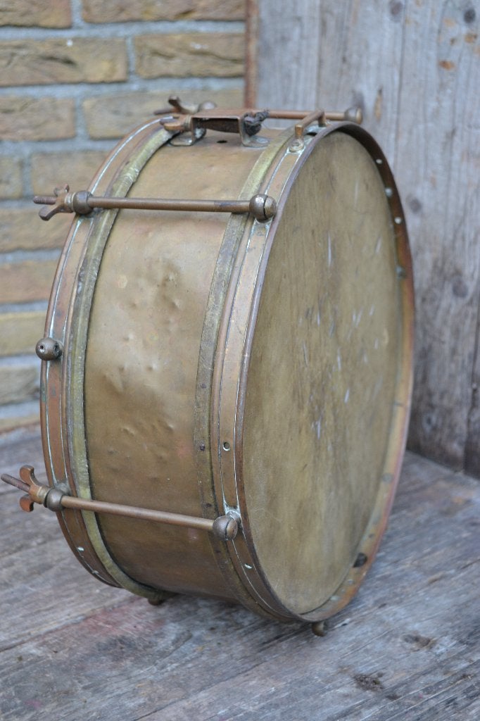 Trommel koper BLOSSOM BROCANTE, Antiek en Kunst, Ophalen of Verzenden