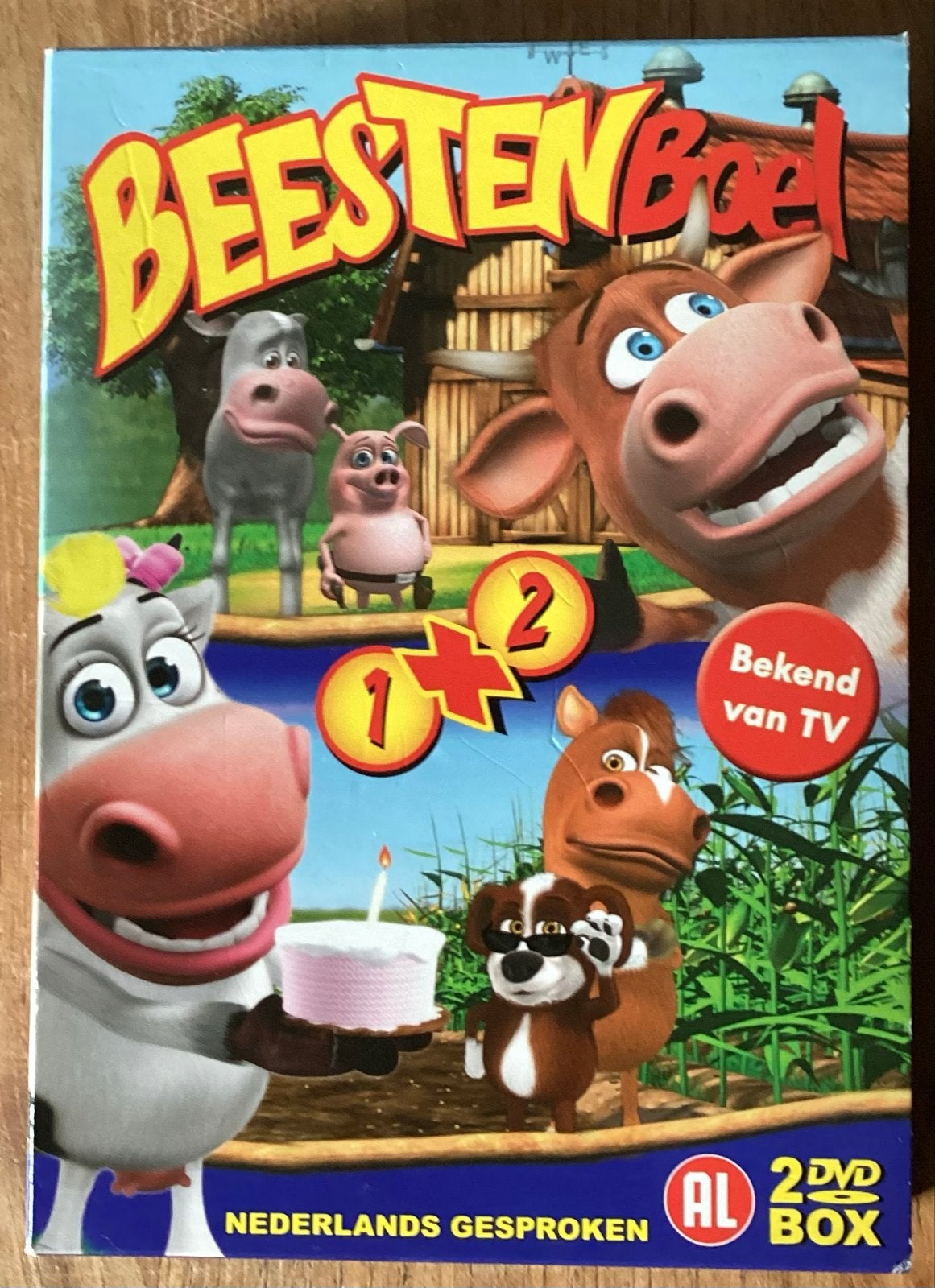 Beestenboel 1+2 & De Avonturen van Boes DVD Boxen, Cd's en Dvd's, Gebruikt, Animatie, Verzamelbox, Alle leeftijden