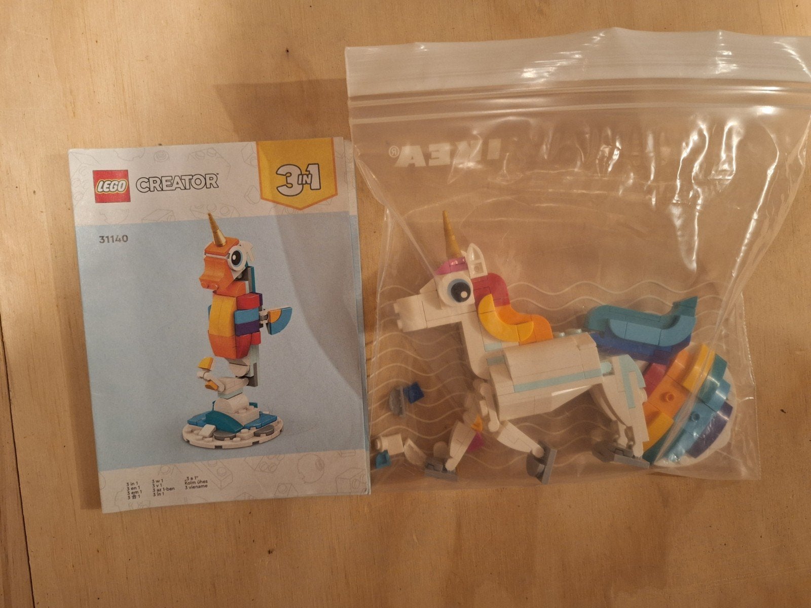 LEGO Creator 31140 Magische Eenhoorn 3-in-1, Ophalen, Zo goed als nieuw