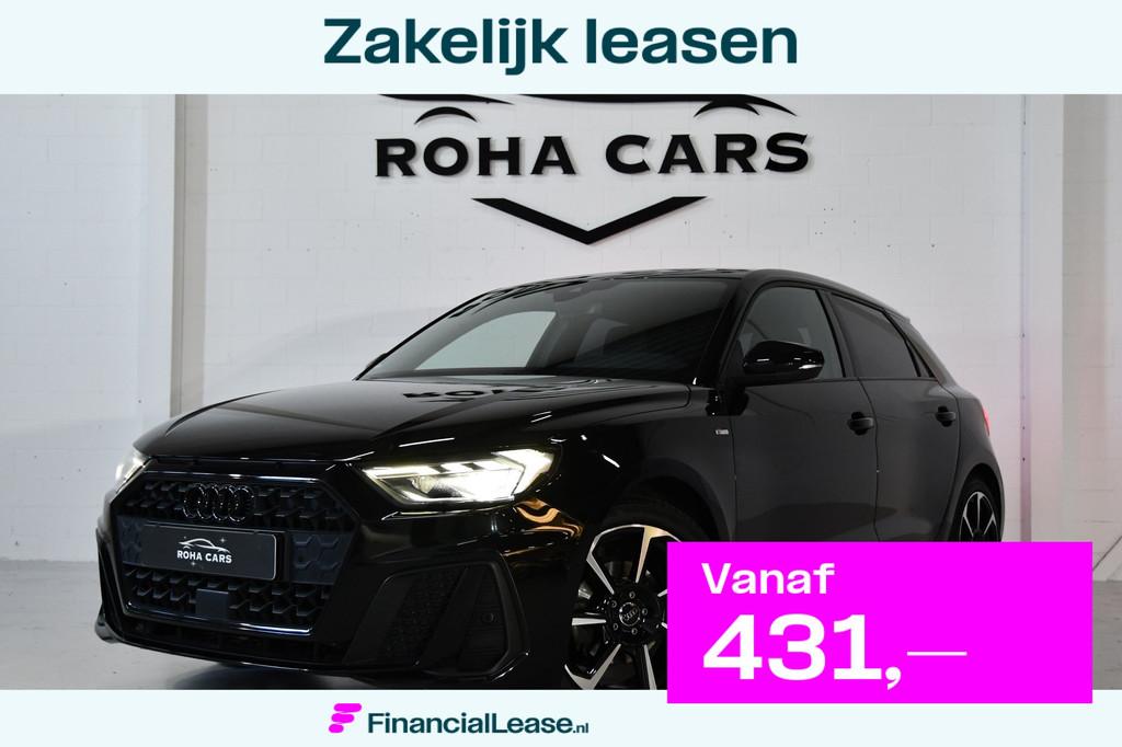 Audi A1 30 TFSI S-Line, Zwart, Overige carrosserieën, Zwart, Origineel Nederlands
