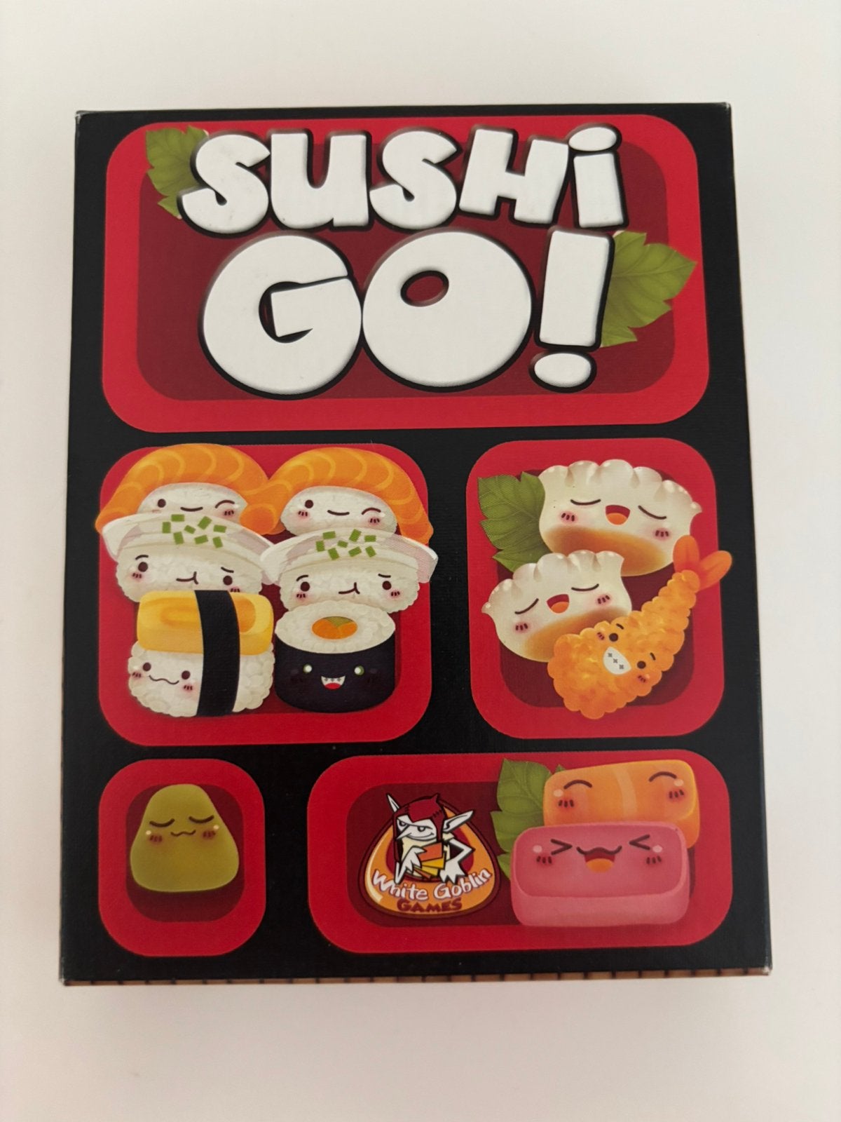 Sushi Go van White Goblin Games, Hobby en Vrije tijd, Gezelschapsspellen | Kaartspellen, Een of twee spelers, Ophalen of Verzenden