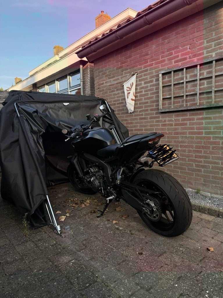Motea MotoGuard XXL vouwgarage motortent 338x138x188 – zgan, Ophalen, Zo goed als nieuw