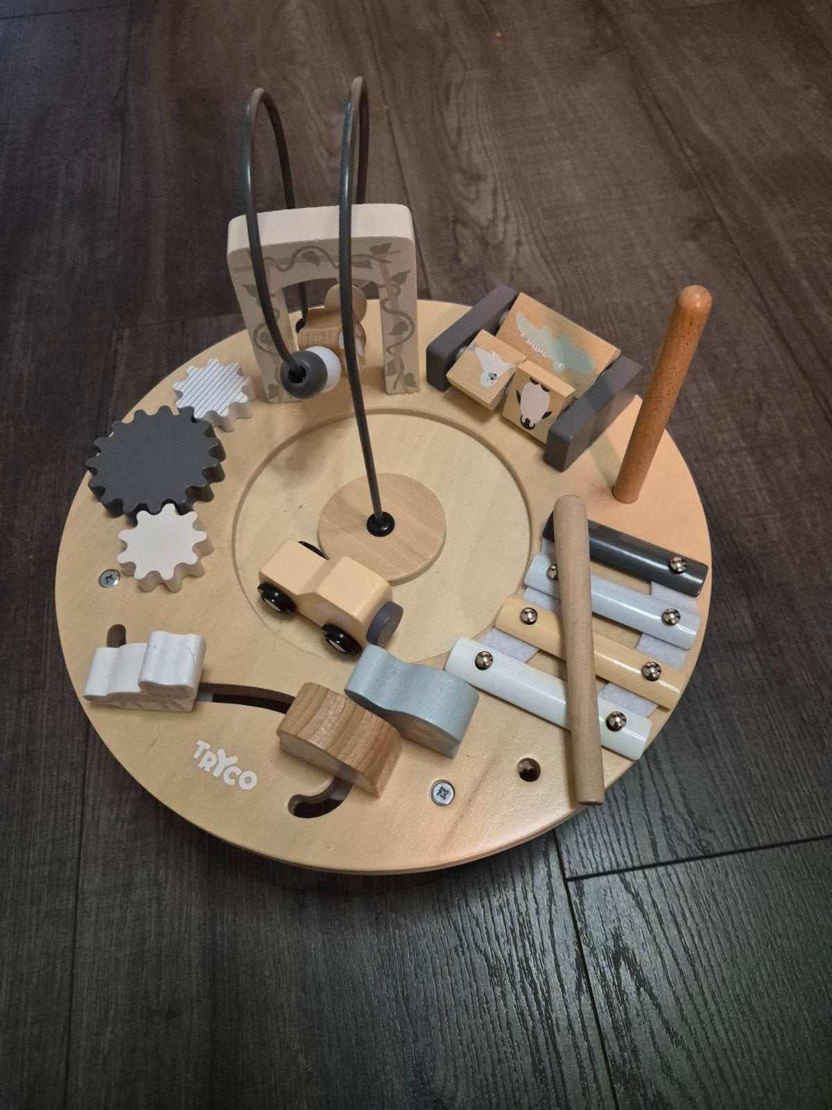 Houten activiteitenbord Tryco, Ophalen, Zo goed als nieuw, Overige typen