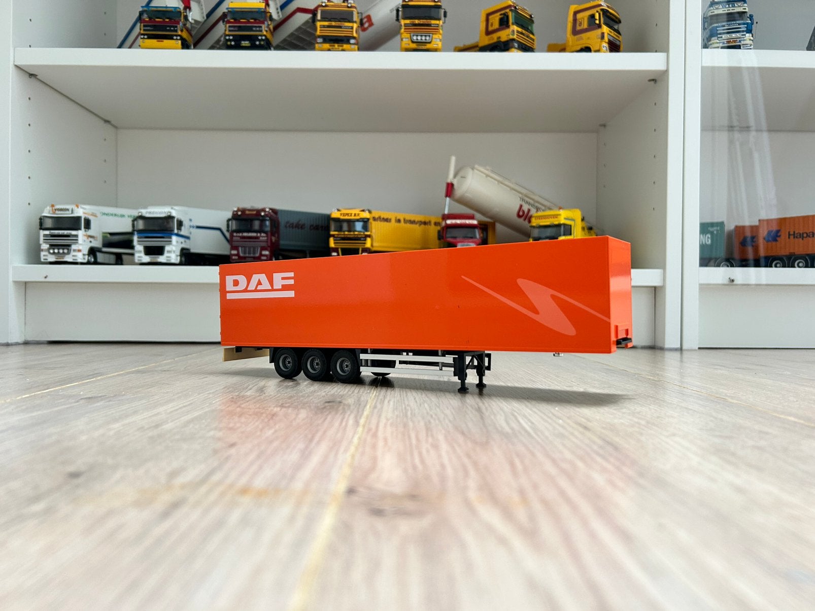 Tekno trailer daf demo, Ophalen of Verzenden, Zo goed als nieuw, Bus of Vrachtwagen, Tekno