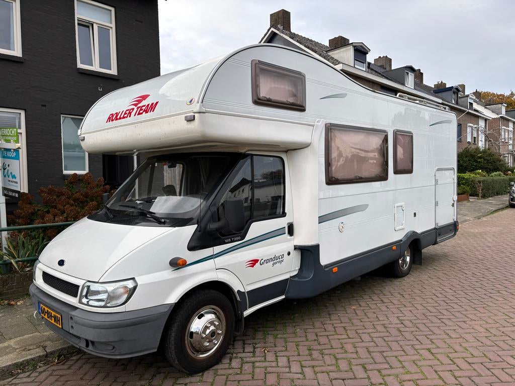 Ford Transit Dubbellucht Camper - 145.000 km., Caravans en Kamperen, Campers, Ford, Particulier, Ford, 5 tot 6 meter