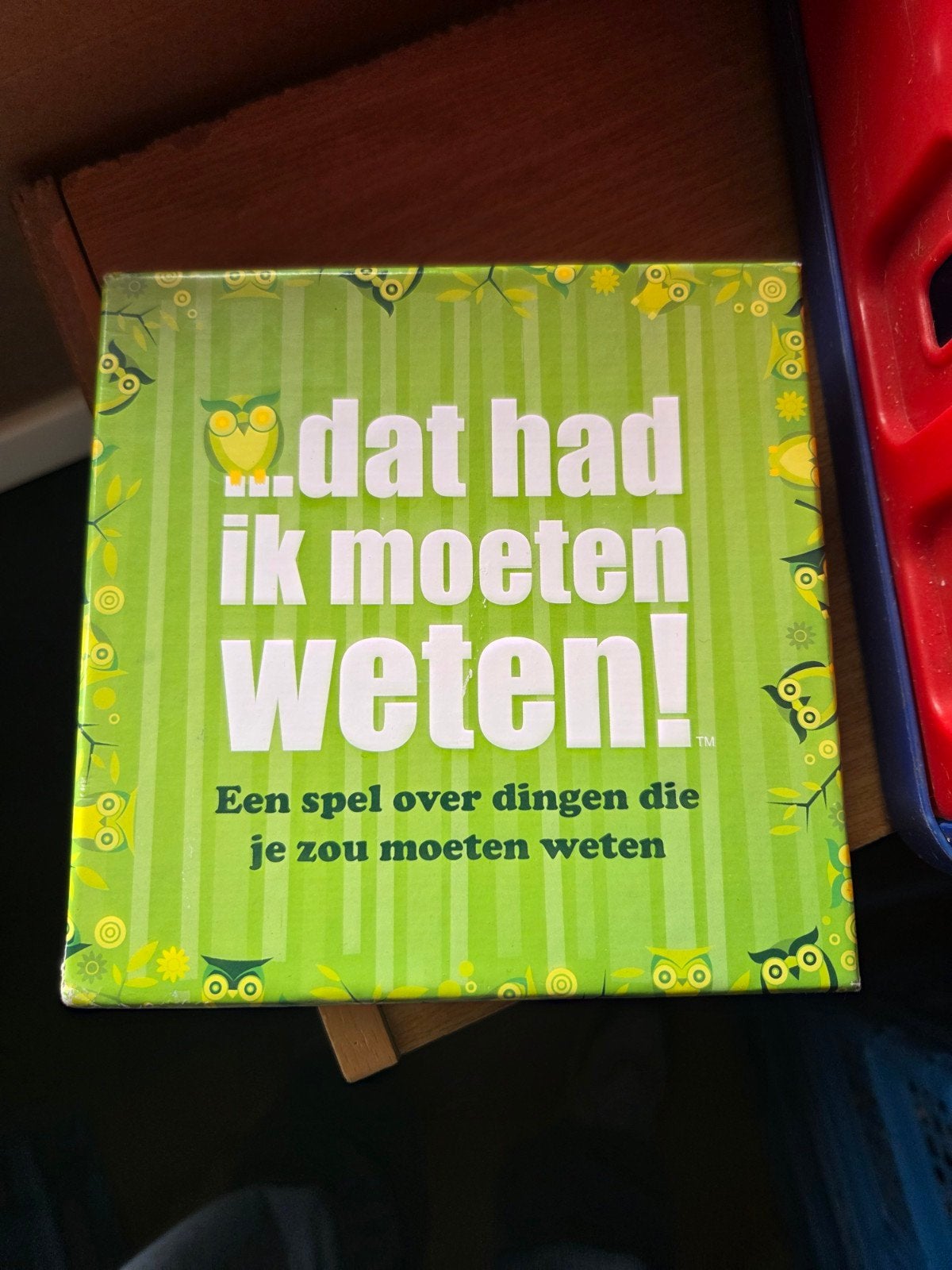 Dat Had Ik Moeten Weten! spel (doosje beschadigd, Ophalen of Verzenden, Gebruikt