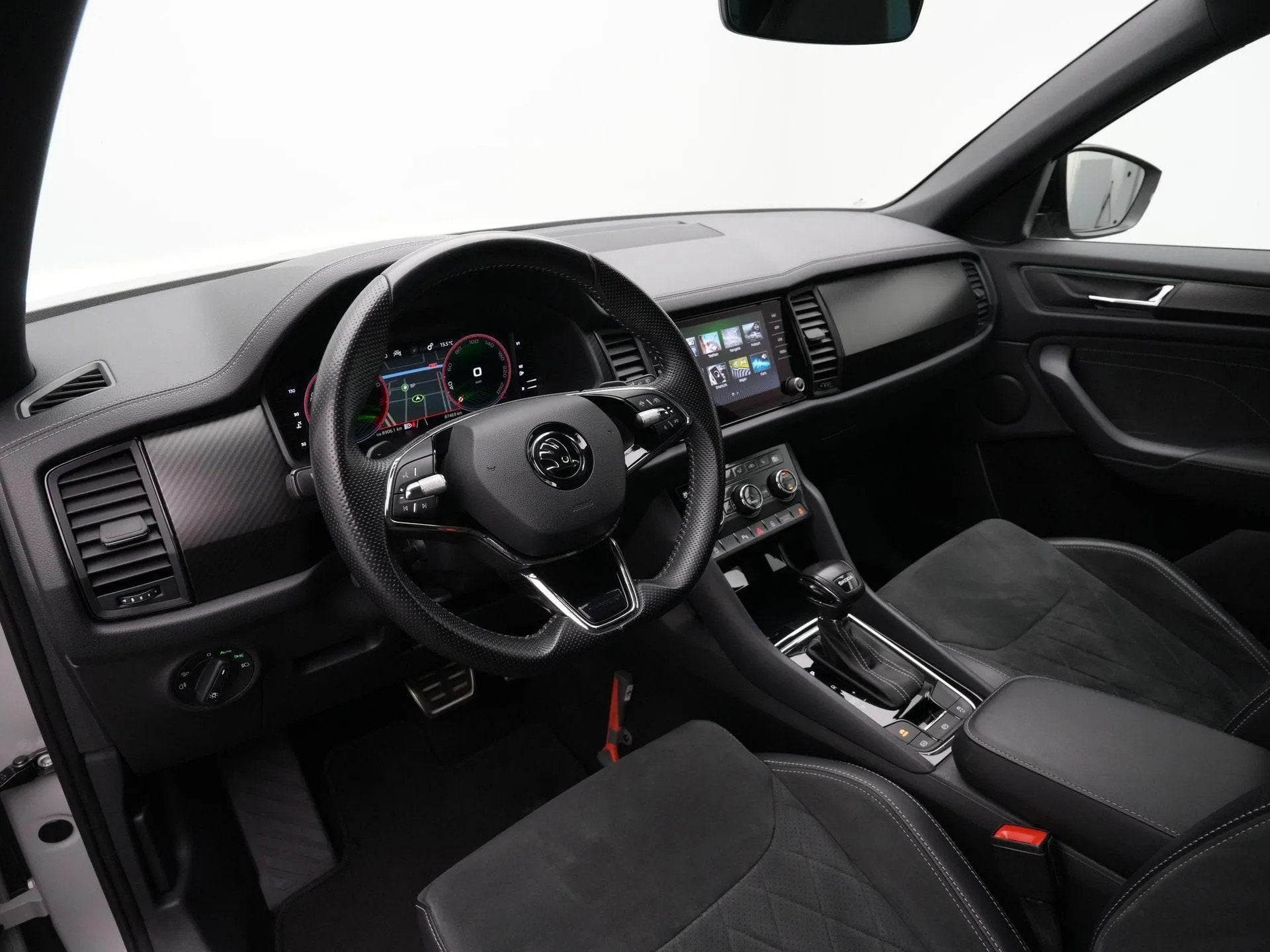 Skoda Kodiaq 1.5 TSI 150 pk DSG Sportline Business, 150 pk, Alcantara, Automatische klimaatregeling, Kodiaq