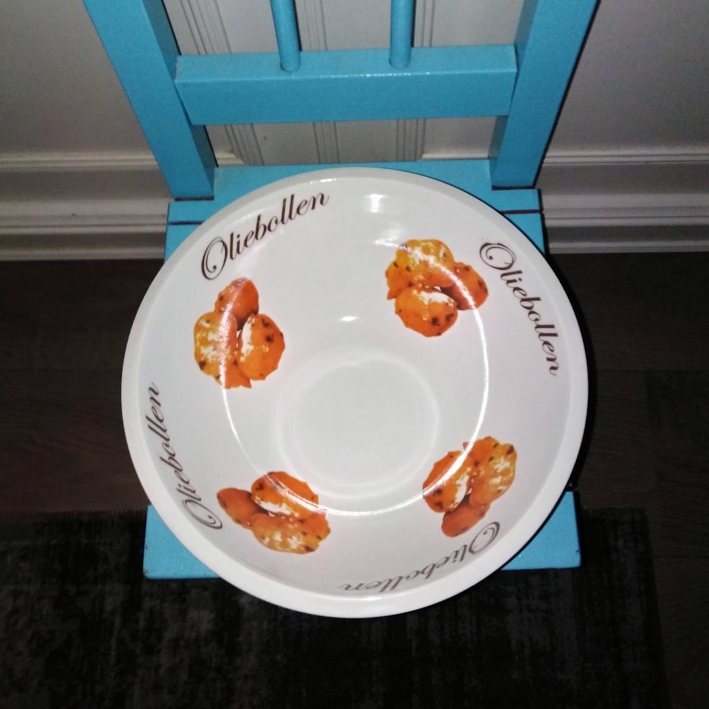 Oliebollenschaal van aardewerk, Ophalen, Gebruikt, Schaal of Schalen, Overige stijlen