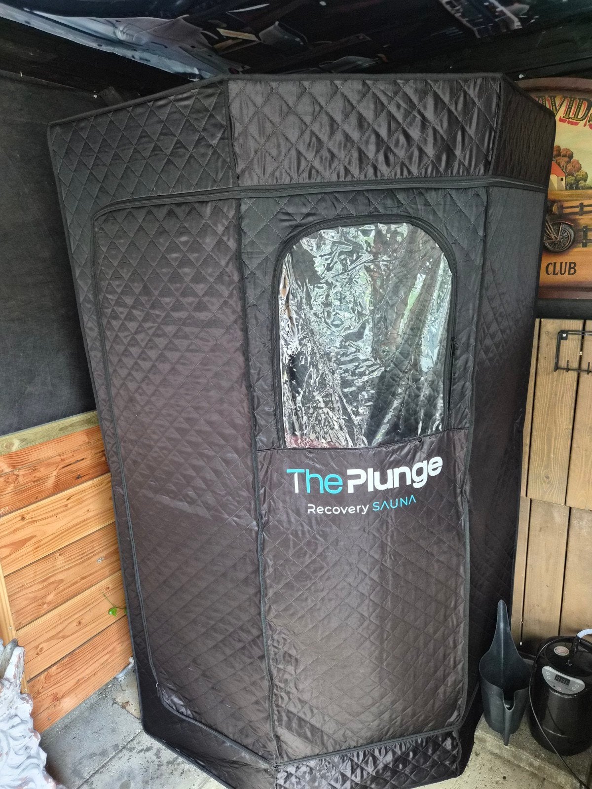 The Plunge Recovery Sauna - Complete Stoom Sauna, Sport en Fitness, Ophalen of Verzenden, Zo goed als nieuw, Fins of Traditioneel