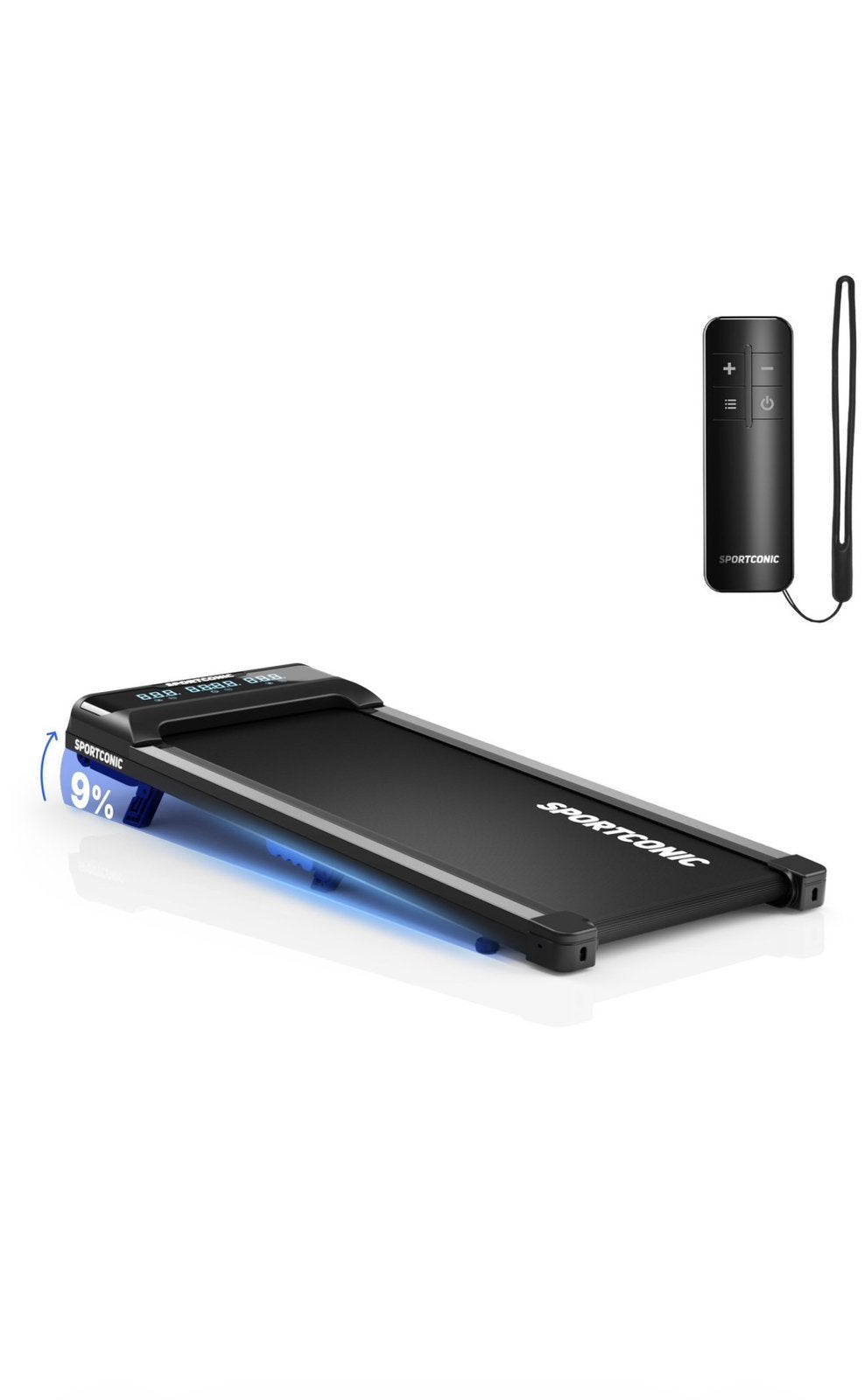 Sportconic Loopband 1-6km/u - Walking pad met Helling, Ophalen, Zo goed als nieuw, Loopband