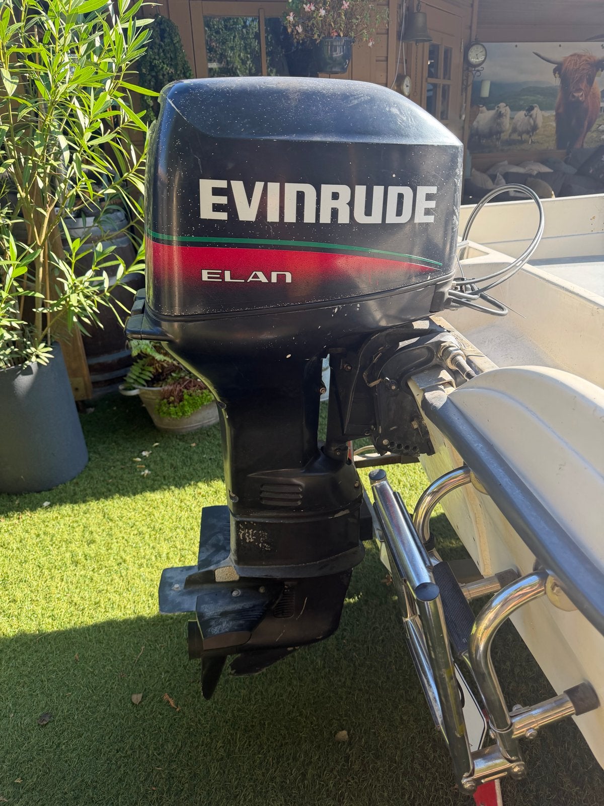 Evinrude Elan 35pk 2-takt buitenboordmotor, Watersport en Boten, Gebruikt, Ophalen of Verzenden, 30 pk of meer, Buitenboordmotor