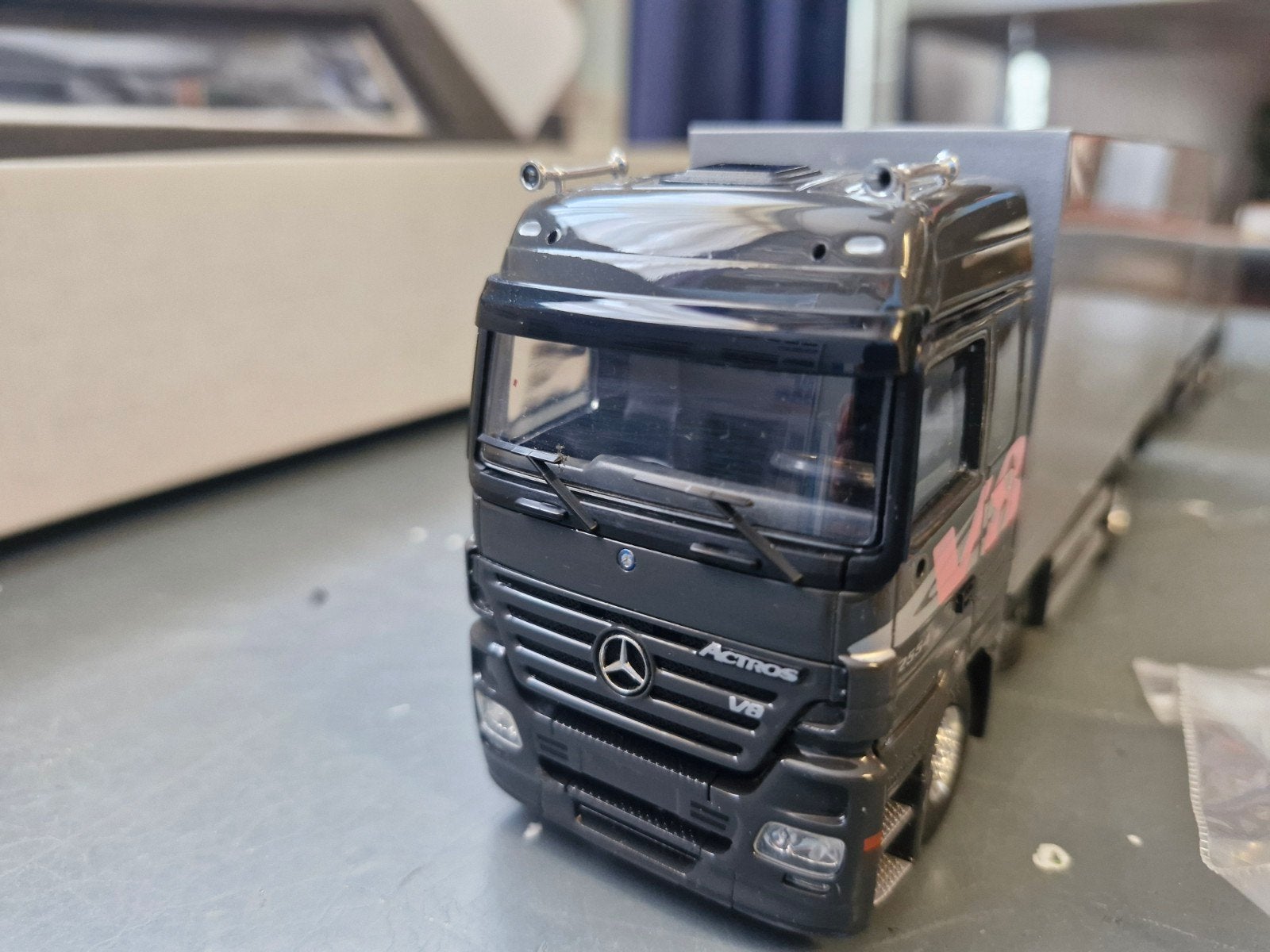 Mercedes actros combi tekno, Hobby en Vrije tijd, Ophalen of Verzenden, Zo goed als nieuw, Bus of Vrachtwagen, Tekno