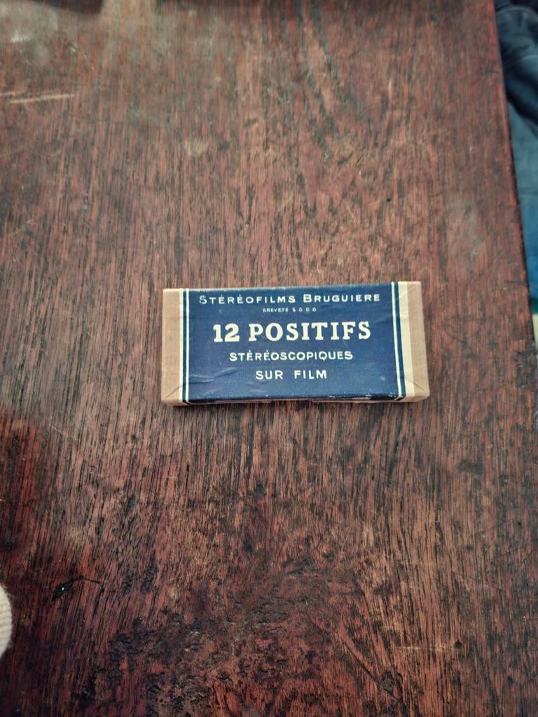 Vintage Stereofilms Bruguiere 12 Positifs Stereoscopiques, Ophalen of Verzenden, 1960 tot 1980