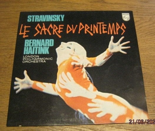 LP Le Sacre du Printemps Stravinsky 1973 Philips 6500 482, LP, Inclusief poster, Ophalen of Verzenden, Zo goed als nieuw