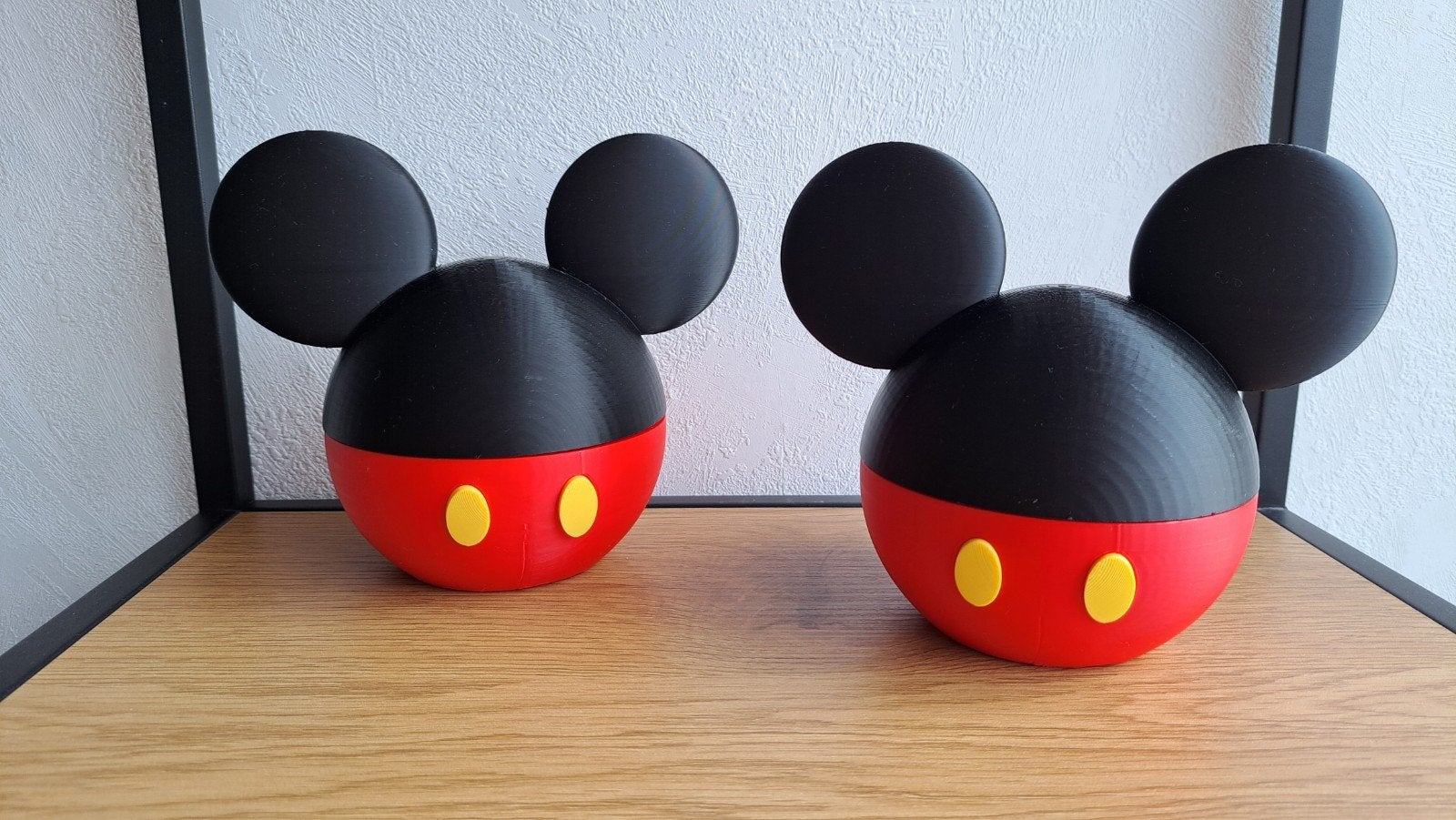 Mickey Mouse stijl opbergdoosje, Ophalen of Verzenden, Nieuw, Kunststof