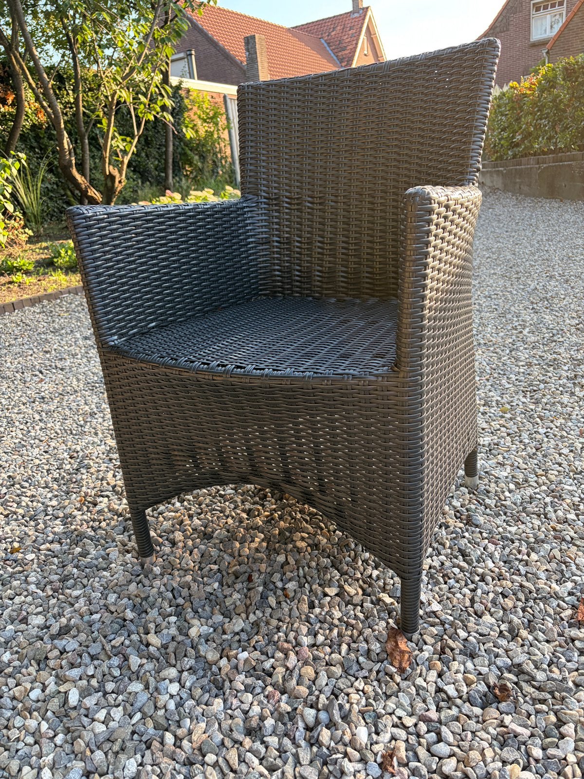 GRATIS Tuinstoel Wicker Gebruikt, Ophalen, Gebruikt