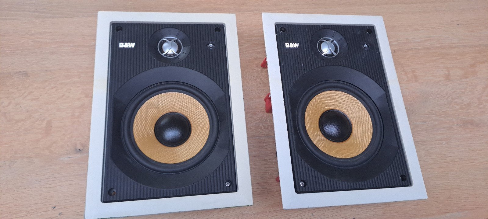 B&W CWM650 Plafond-/Inbouwspeakers - Set van 2, Ophalen, Gebruikt, Overige typen, 60 tot 120 watt