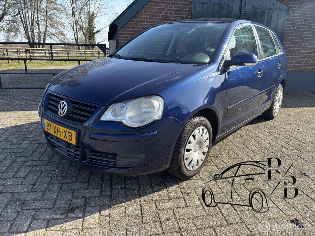 Volkswagen Polo 1.4-16V Optive AIRCO PARKEERSENSOREN, Voorwielaandrijving, 4 cilinders, Blauw, Bedrijf