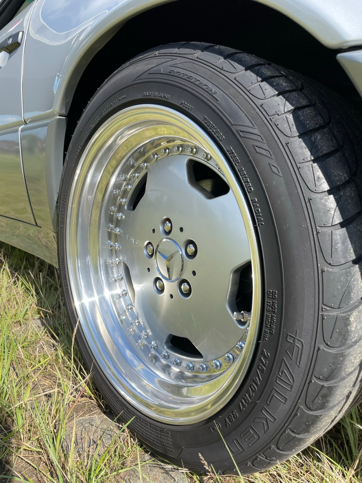 Mercedes 3 delige amg velgen, Ophalen