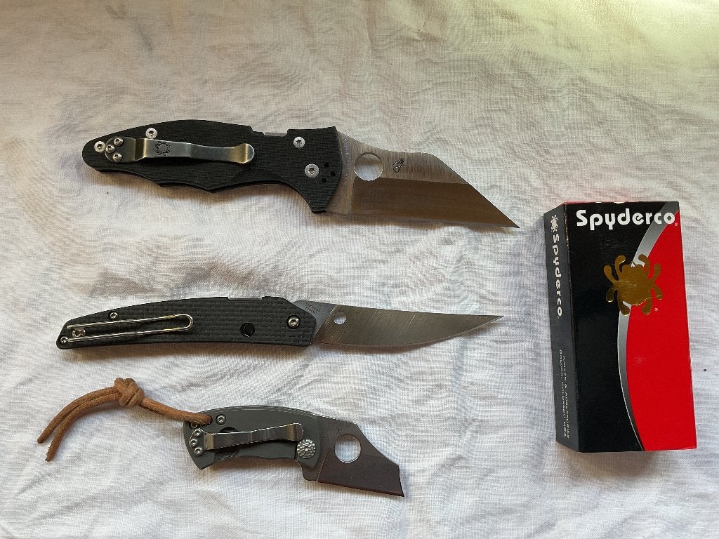 Spyderco Mc Bee, Ikuchi of Yojimbo, Verzenden, Zo goed als nieuw