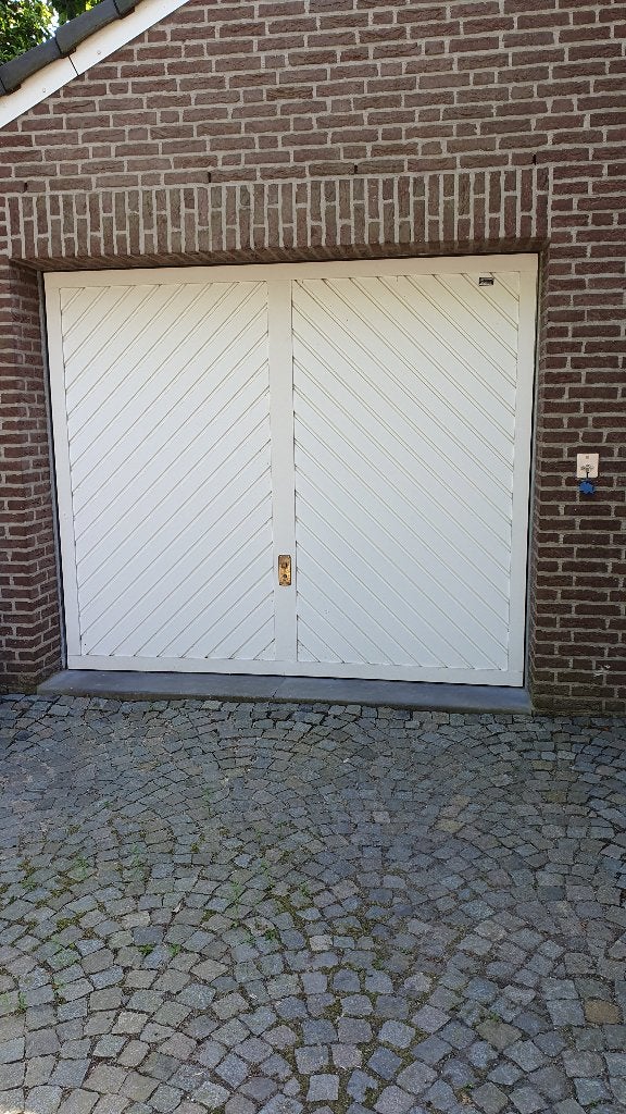 Garagedeur, Ophalen, Gebruikt, 120 cm of meer, Garagedeur