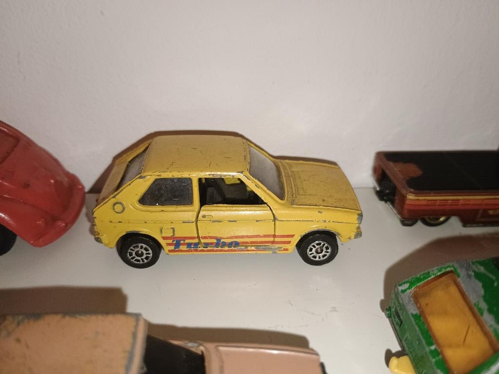 Vw polo 1976 Audi 50 corgi juniors, Ophalen of Verzenden, Gebruikt, Auto
