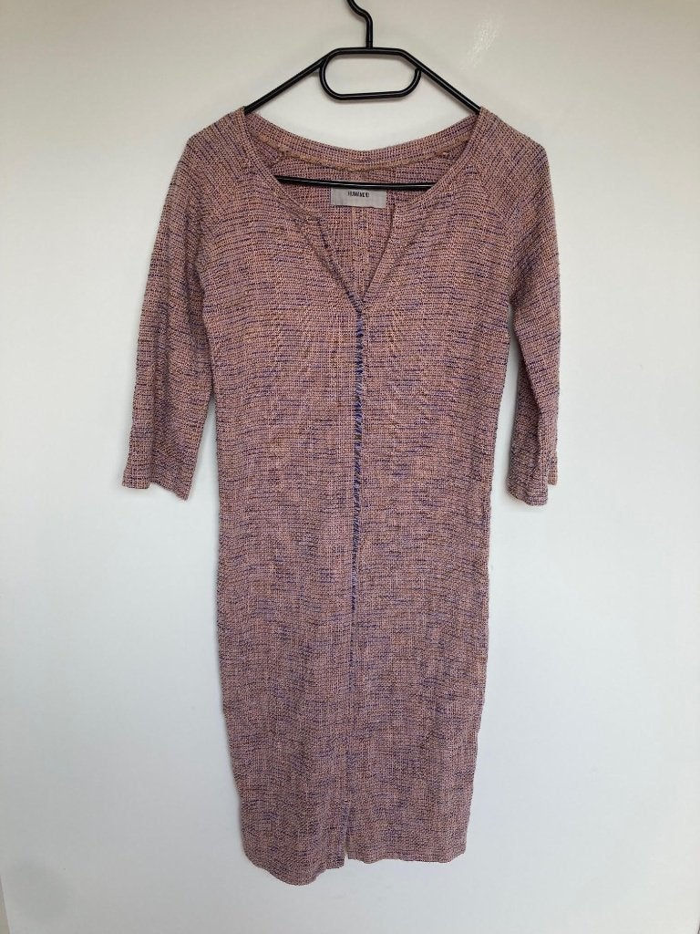 Humanoid boucle kokerjurk maat S roze met blauw, Kleding | Dames, Customercare@humanoid.nl, HUMANOID Collective B.V., Humanoid